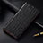 Leather Case Stands Flip Cover H16 Holder for Apple iPhone 13 Pro Max Black
