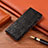 Leather Case Stands Flip Cover H17 Holder for Apple iPhone 13 Mini Black