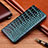 Leather Case Stands Flip Cover H22 Holder for Apple iPhone 13 Mini Blue
