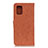 Leather Case Stands Flip Cover Holder A01D for Motorola Moto Edge S 5G Brown