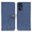 Leather Case Stands Flip Cover Holder A01D for Motorola Moto G 5G (2022) Blue