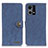 Leather Case Stands Flip Cover Holder A01D for Oppo F21 Pro 4G Blue