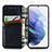 Leather Case Stands Flip Cover Holder A01D for Samsung Galaxy S21 Plus 5G