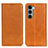 Leather Case Stands Flip Cover Holder A02D for Motorola Moto G200 5G