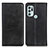 Leather Case Stands Flip Cover Holder A02D for Motorola Moto G60s Black