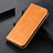 Leather Case Stands Flip Cover Holder A02D for OnePlus Nord 3 5G Light Brown
