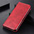 Leather Case Stands Flip Cover Holder A02D for OnePlus Nord 3 5G Red