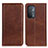 Leather Case Stands Flip Cover Holder A02D for OnePlus Nord N200 5G
