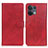 Leather Case Stands Flip Cover Holder A02D for Oppo Reno9 Pro 5G Red