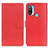 Leather Case Stands Flip Cover Holder A03D for Motorola Moto E40 Red