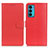 Leather Case Stands Flip Cover Holder A03D for Motorola Moto Edge 20 5G Red