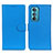 Leather Case Stands Flip Cover Holder A03D for Motorola Moto Edge 30 5G Sky Blue