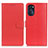 Leather Case Stands Flip Cover Holder A03D for Motorola Moto G 5G (2022) Red
