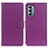 Leather Case Stands Flip Cover Holder A03D for Motorola Moto G Stylus (2022) 4G Purple