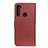 Leather Case Stands Flip Cover Holder A03D for Motorola Moto One Fusion Plus Brown