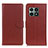 Leather Case Stands Flip Cover Holder A03D for OnePlus 10 Pro 5G Brown