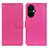 Leather Case Stands Flip Cover Holder A03D for OnePlus Nord CE 3 Lite 5G Hot Pink