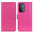 Leather Case Stands Flip Cover Holder A03D for OnePlus Nord N200 5G Hot Pink