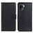 Leather Case Stands Flip Cover Holder A03D for Oppo A94 4G Black