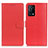 Leather Case Stands Flip Cover Holder A03D for Oppo K9 5G Red