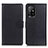 Leather Case Stands Flip Cover Holder A03D for Oppo Reno5 Z 5G Black