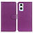 Leather Case Stands Flip Cover Holder A03D for Oppo Reno8 Z 5G Purple