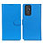 Leather Case Stands Flip Cover Holder A03D for Samsung Galaxy Quantum2 5G Sky Blue