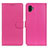 Leather Case Stands Flip Cover Holder A03D for Samsung Galaxy Xcover Pro 2 5G Hot Pink