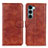 Leather Case Stands Flip Cover Holder A04D for Motorola Moto Edge S30 5G