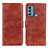 Leather Case Stands Flip Cover Holder A04D for Motorola Moto G60