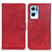 Leather Case Stands Flip Cover Holder A04D for Oppo Reno7 Pro 5G Red