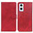 Leather Case Stands Flip Cover Holder A04D for Oppo Reno8 Z 5G Red