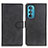 Leather Case Stands Flip Cover Holder A05D for Motorola Moto Edge 30 5G Black