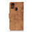 Leather Case Stands Flip Cover Holder A05D for Motorola Moto G31 Brown