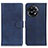 Leather Case Stands Flip Cover Holder A05D for OnePlus 11R 5G Blue