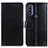 Leather Case Stands Flip Cover Holder A06D for Motorola Moto G Pure