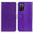 Leather Case Stands Flip Cover Holder A06D for Oppo A53s 5G Purple