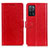 Leather Case Stands Flip Cover Holder A06D for Oppo A53s 5G Red