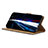 Leather Case Stands Flip Cover Holder A06D for Samsung Galaxy S22 Ultra 5G