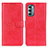 Leather Case Stands Flip Cover Holder A07D for Motorola Moto G Stylus (2022) 4G Red