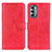 Leather Case Stands Flip Cover Holder A07D for Motorola Moto G Stylus (2022) 5G Red