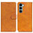Leather Case Stands Flip Cover Holder A07D for Motorola Moto G200 5G
