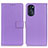 Leather Case Stands Flip Cover Holder A08D for Motorola Moto G 5G (2022) Purple