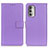 Leather Case Stands Flip Cover Holder A08D for Motorola Moto G Stylus (2022) 4G Purple