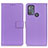 Leather Case Stands Flip Cover Holder A08D for Motorola Moto G50 Purple