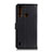 Leather Case Stands Flip Cover Holder A08D for Motorola Moto One Fusion Black