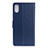 Leather Case Stands Flip Cover Holder A08D for Samsung Galaxy A01 Core Blue