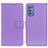 Leather Case Stands Flip Cover Holder A08D for Samsung Galaxy M52 5G Purple
