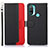 Leather Case Stands Flip Cover Holder A09D for Motorola Moto E30