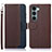 Leather Case Stands Flip Cover Holder A09D for Motorola Moto Edge S30 5G